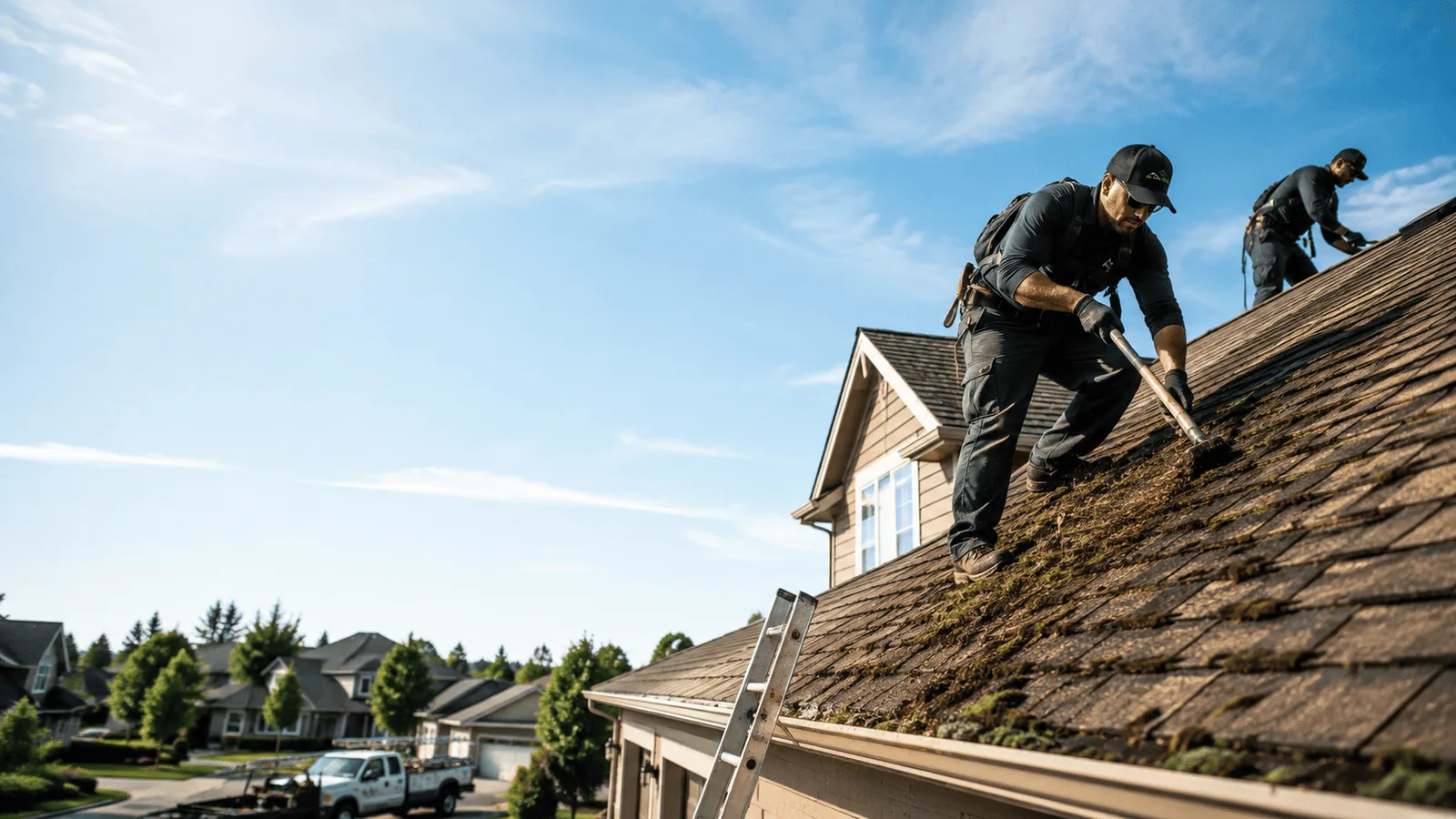 Roof Moss Removal in Crockett, TX near me